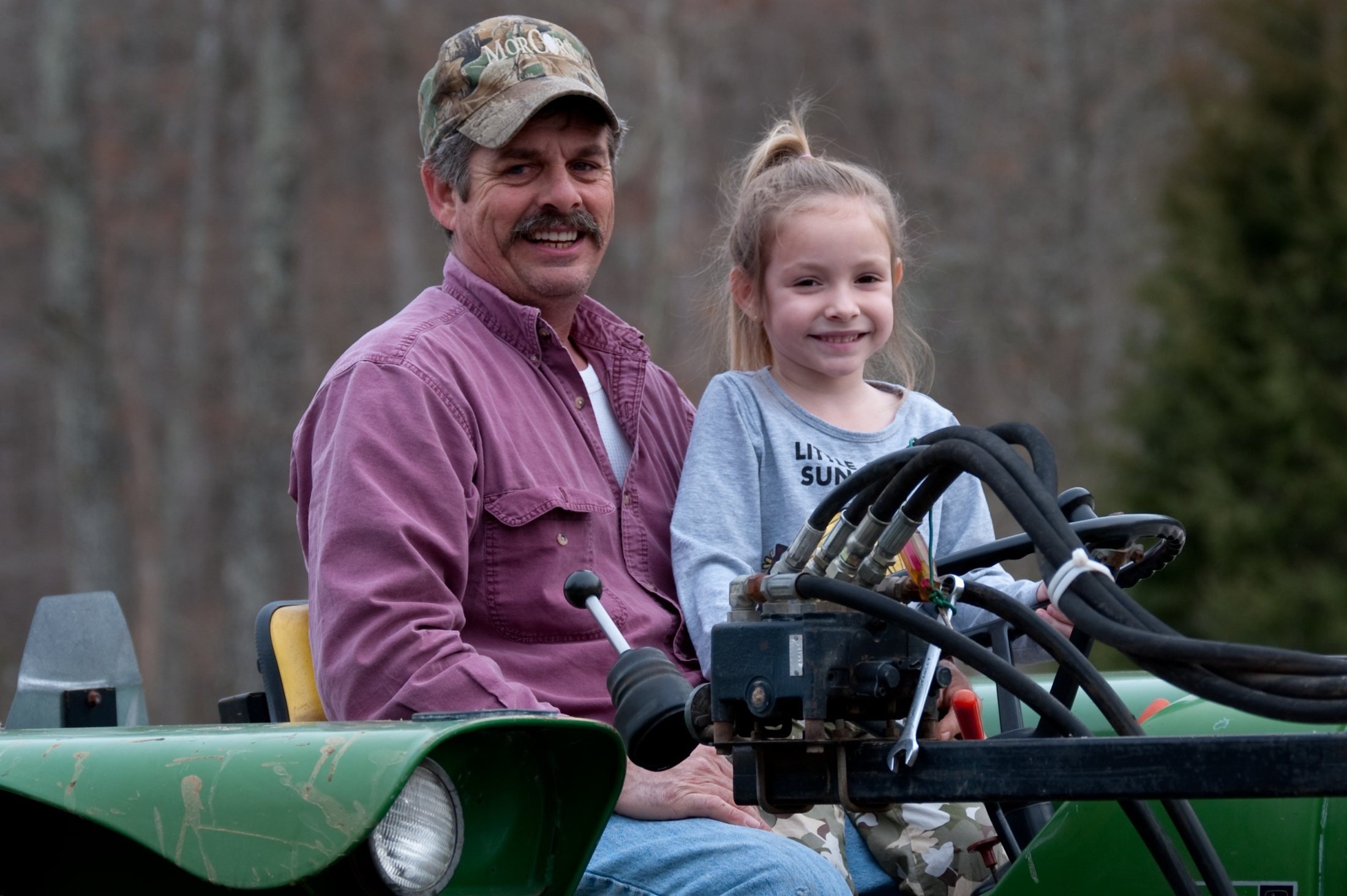 Kylie and Papaw
