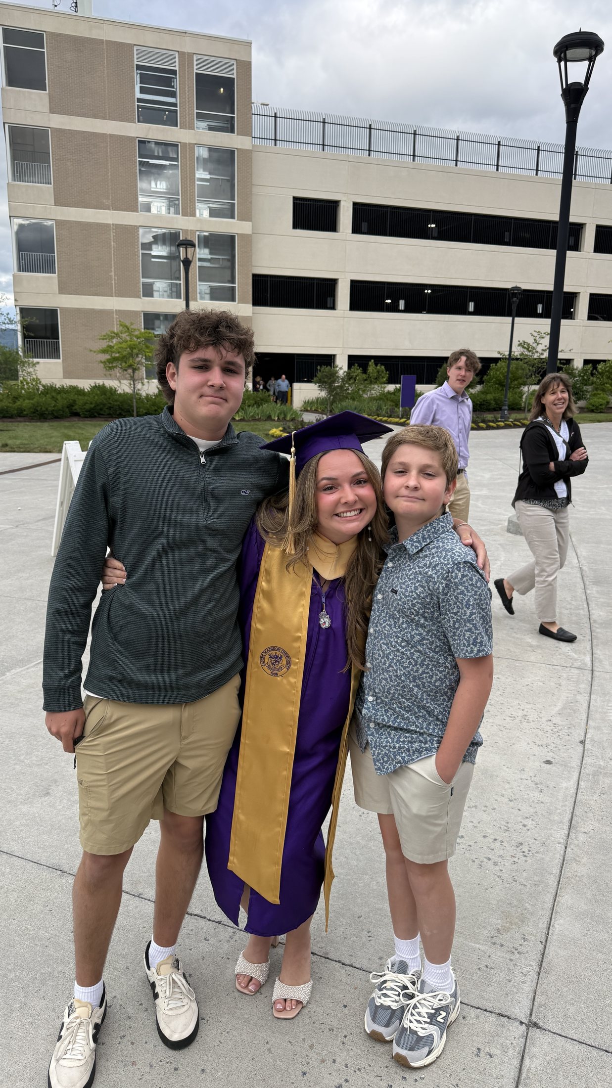Walking into the Commencement